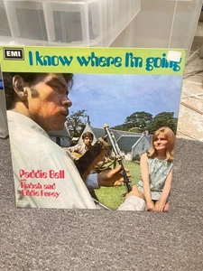 PADDIE BELL I KNOW WHERE IM GOING, ORIGINAL 1968 VINYL L, ZLP2104, A2/B2 VG+ - Picture 1 of 2
