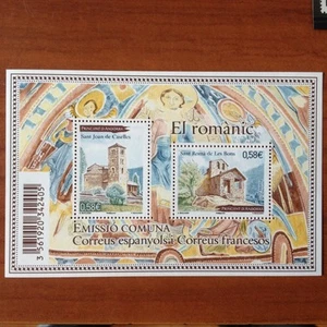 Andorra 699-700 MNH Arte Novela BF3 Año 2010 - Imagen 1 de 1