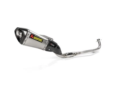Escape completo Racing S.S./Ti./C.F. Akrapovic S-H125R6-ASZT/1 para Honda Grom 17-20 Foto 1 de 4