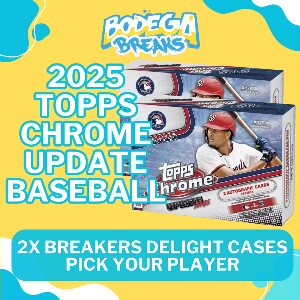 Bobby Abreu - 2025 Topps Chrome 更新棒球 - 2X Delight Case Break — 第 1/1 张图片