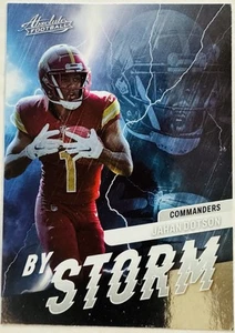 Panini Absolute Jahan Dotson By Storm 2022 #BST-10 Washington Commanders - Imagen 1 de 2
