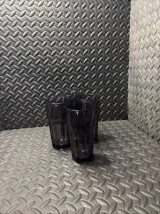 Libbey Drinking Glasses (3)Gilbralter 16 Oz Violet Coolers - Picture 1 of 3