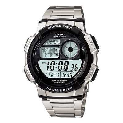CASIO AE-1000WD-1AVDF OROLOGIO UOMO DIGITALE NERO 43mm SOTTOCOSTO - Immagine 1 di 4