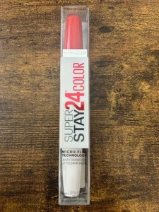 Maybelline SuperStay 24 2-Step Liquid Lipstick, 210 Non-Stop Orange - Rare - Picture 1 of 2