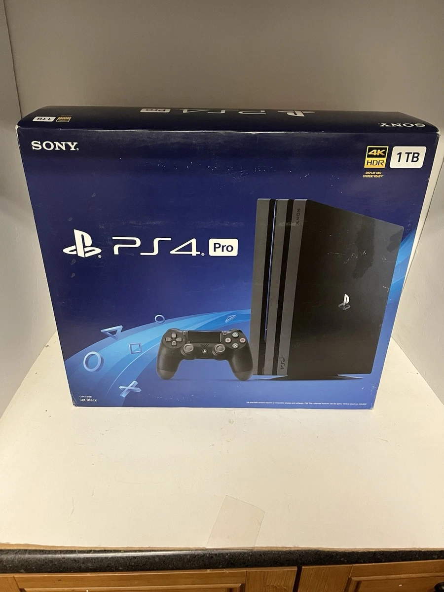 Sony PlayStation 4 Pro Black 1 TB Video Game Consoles for sale | eBay