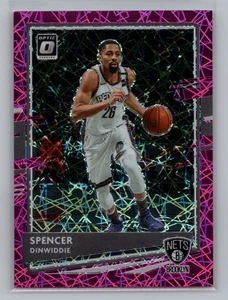 2020-21 Donruss Optic Spencer Dinwiddie Brooklyn Nets Pink Velocity /79 #43 9586 - Picture 1 of 2