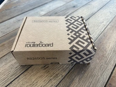 Mikrotik RB260GS Brand New In Box - Image 1 of 3