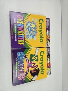 Vtg 1993 Set Of 2 Crayola Overwriters & Changeables Markers Color (Read) - Picture 1 of 5