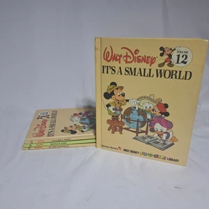 VTG Walt Disney Fun To Learn Library Lot Of 4 Childrens Hardcover 12 X2, 14 16 - Picture 1 of 6