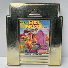 Big Nose the Caveman (NINTENDO NES) AUTHENTIC