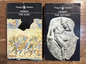 The Iliad & The Odyssey by Homer 1969 UK Matching PB Set - Penguin - Vintage VGC - Bild 1 von 9
