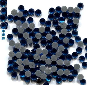 Rhinestones 16ss 4mm PEACOCK Hot Fix Iron on 2 Gross 288 Pieces - Picture 1 of 1