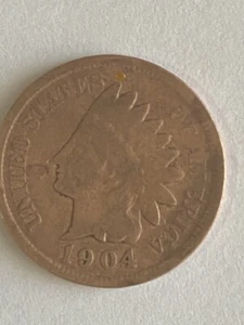 1904 Indian Head Penny - Picture 1 of 6