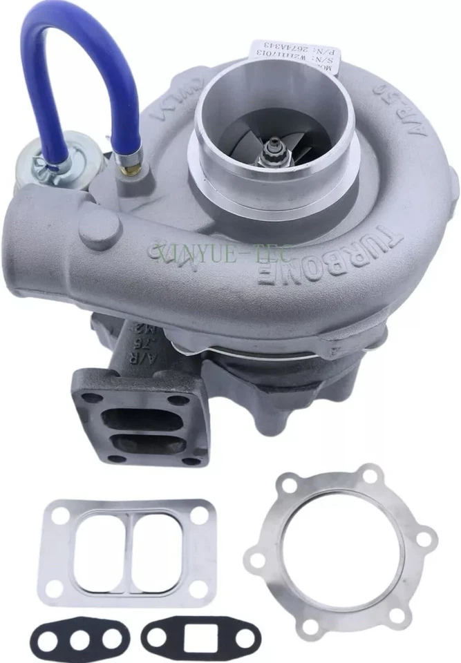 Turbo GT3571S Turbocompressor 2674A343 Para Perkins Engine Vista 6 Tier 2 Vista 6 - Imagem 1 de 4