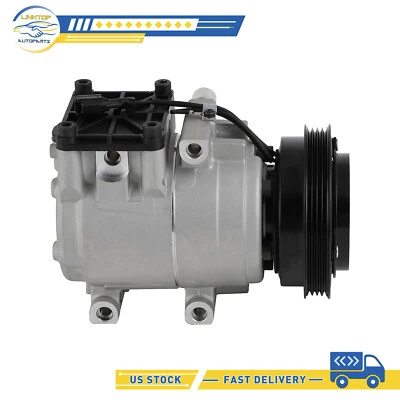 Compresor de aire acondicionado para Hyundai Elantra 1.8L 2.0L 1998 para Hyundai Tiburon 2.0L 98-01 Foto 1 de 4