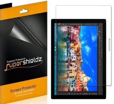 3x Supershieldz Anti Glare Matte Screen Protector for Microsoft Surface Pro 2017 - Image 1 of 3