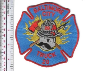 Camión de bomberos BCFD del Departamento de Bomberos de la Ciudad de Baltimore 20 Balto City, Maryland - Imagen 1 de 1