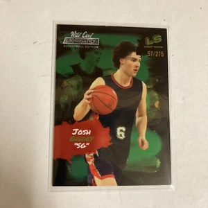 Wild Card Alumination 2022 Josh Giddey #'d 91/275 Green Light Show RC #LS-16 - Imagen 1 de 4