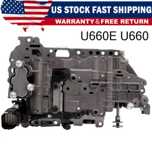 U660E Transmission Valve body W/7 Solenoids For TOYOTA Camry LEXUS RX350 6-Speed - Picture 1 of 11