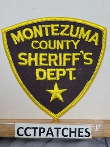 MONTEZUMA COUNTY, COLORADO SHERIFF SHOULDER PATCH CO - Bild 1 von 2