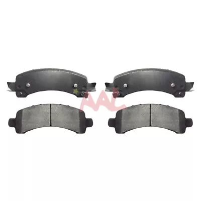 Pastillas de freno traseras AAL para camioneta Chevrolet Express 3500 2003 2004 2005 (4 piezas) Foto 1 de 4