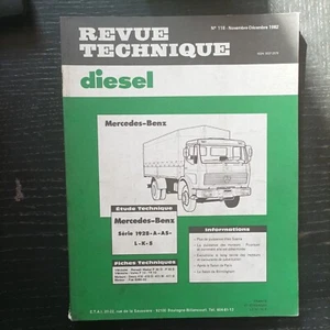 REVUE TECHNIQUE MERCEDES SERIE 1928 A AS L K S RT Diesel Mercedes Benz PL - Picture 1 of 7