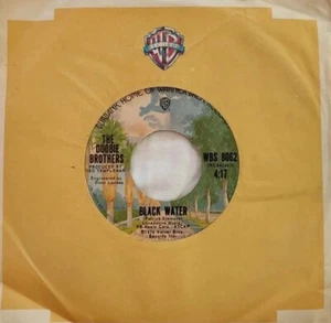 The Doobie Brothers-Black Water Vinyl 7" Single.1974 Warner Bros WBS 8062. - Picture 1 of 4