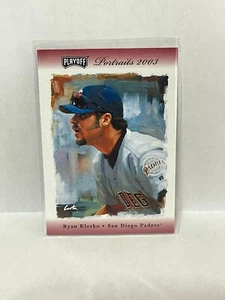 2003 Playoff Portraits National Convention RED Parallel - Rare - RYAN KLESKO - Picture 1 of 2