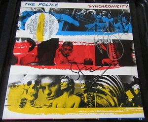 Álbum LP de vinilo firmado a mano The Police (banda) Sting Andy Summers en 2008 + certificado de autenticidad - Imagen 1 de 1