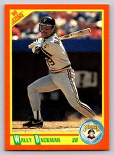 1990 Score Rookie & Traded #37T Wally Backman