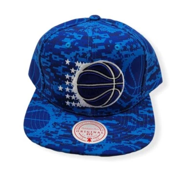 Gorra Mitchell & Ness Orlando Magic Team Digi Camuflada Azul Ajustable Snapback Foto 1 de 4