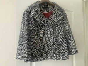 Marks & Spencer Autogramm Damen kurze Jacke Größe 14 neu mit Etikett - Bild 1 von 8