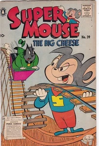 Super Mouse #39 The Big Cheese 1957 Pines Comics Golden Age - Picture 1 of 2