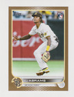 2022 TOPPS UPDATE GOLD CJ ABRAMS SAN DIEGO PADRES ROOKIE 1593/2022