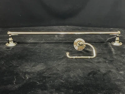 Toallero de jengibre de 24" y soporte de papel higiénico herrajes. GIN2017. Nunca usado. Foto 1 de 4