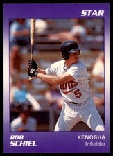 1990 Star Kenosha Twins Rob Schiel Kenosha Twins #22
