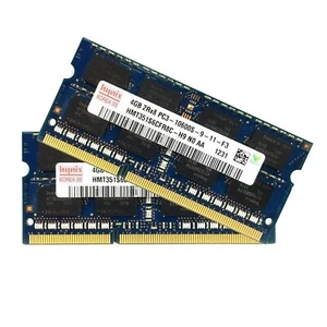 Hynix DDR3 4GB 1333 MHz PC3-10600S SO-DIMM Laptop Memory RAM SODIMM 204-Pin - Picture 1 of 5