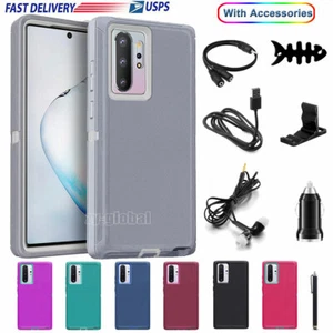 For Samsung Galaxy Note 10 Plus 5G Case Shockproof Rugged Hard Cover Accessories - Picture 1 of 40