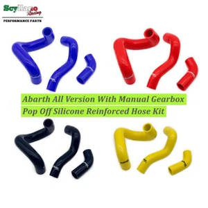 Kit de manguera reforzada con silicona Pop Off Circuit para engranaje manual Abarth 500 595 695 - Imagen 1 de 5