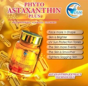 Phyto Astaxanthin Plus 30 caps Original Ship Frm Malaysia Glowing Skin+Free Gift - Picture 1 of 1