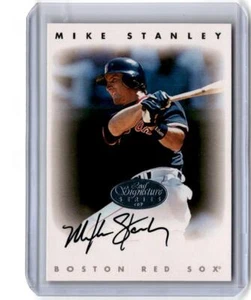 1996 Leaf Signature Series #NNO Mike Stanley Auto Silver - Bild 1 von 2