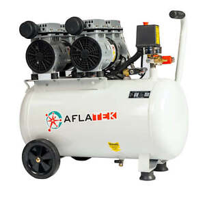 AFLATEK Silent 50 Air Compressor Oil-Free 8BAR 8CFM 230V