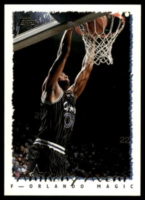 1994-95 Topps #78 Anthony Avent Orlando Magic - Image 1 of 2
