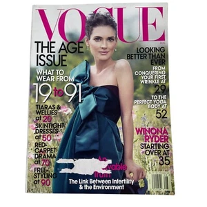 Winona Ryder Vogue August 2007 Vintage Poster Print Celeb Style Art Y2K Decor - Picture 1 of 15