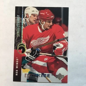 SERGEI FEDOROV 1994-95 UD Upper Deck Electric Ice GOLD #37 Red Wings - Picture 1 of 1