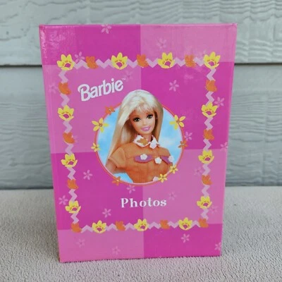Álbum de fotos Barbie diseño costero de colección libro abatible rosa 49 páginas de doble cara Foto 1 de 4