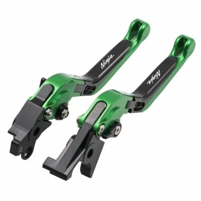 Palancas de embrague de freno para Kawasaki Ninja ZX10R 650R ZX14R 1000 250R 300R ZX6R 636 Foto 1 de 4