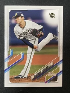 Yoshinobu Yamamoto - 2021 Topps Nippon Professional #128 NPB Orix Buffaloes - Picture 1 of 2
