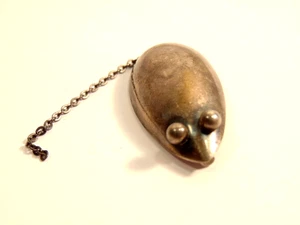 Elis Kauppi Sterling Silber Maus Pin: mit Herstellerzeichen Symbol, 925SS, Finnland - Bild 1 von 18