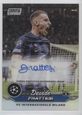 2023-24 Topps Stadium Club Chrome UCL Auto Davide Frattesi #CA-DF - Image 1 of 3
